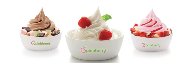 Pinkberry Carousel yogurt