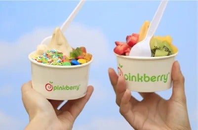 PinkBerry Carousel cup